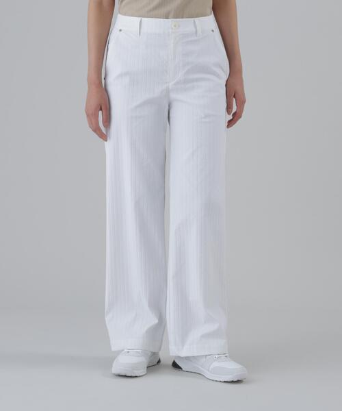 St ANDREWS パンツ 「ストレッチ」ドビーストライプパンツ (WOMENS