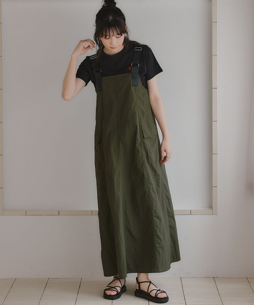 slattgir（スラットジール） ワンピース 高身長 ミリタリーフレア