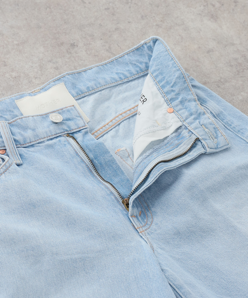 ワイドパンツ ジーンズ デニム デニムパンツ 「MOTHER/マザー」The Ditcher Roller Zip Skimp レディースの画像