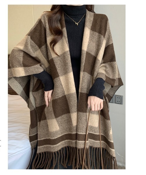 witch ポンチョ ストール風コート ポンチョ ストール レディース
