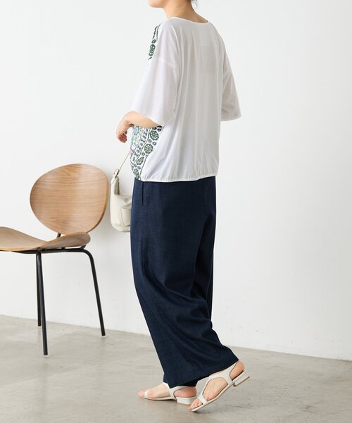 BEARDSLEY（ビアズリー） tシャツ PARK柄スクエアTee レディース