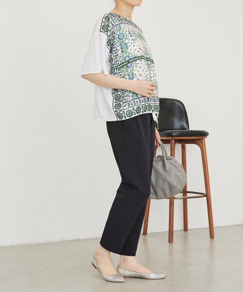 BEARDSLEY（ビアズリー） tシャツ PARK柄スクエアTee レディース