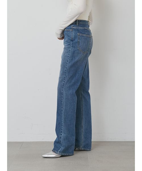 「styling/」 デニムパンツ 1 ブラック レディース_画像6