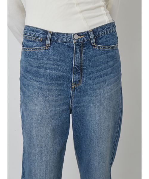 「styling/」 デニムパンツ 1 ブラック レディース_画像7