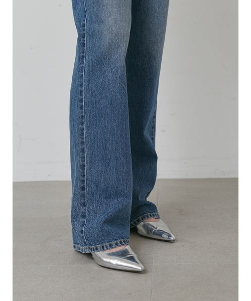 「styling/」 デニムパンツ 1 ブラック レディース_画像10