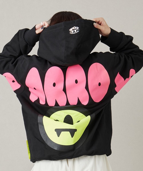 MKD.ZAKKA パーカー SSY-BARROW グラフィックロゴ パーカー 「並行輸入