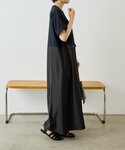 ワンピース 半袖 切替Tシャツワンピース「SU...の詳細画像4