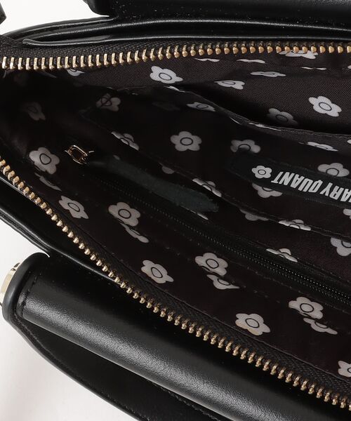 「MARY QUANT」 ワンポイント2WAYバッグ - ブラック レディース_画像4