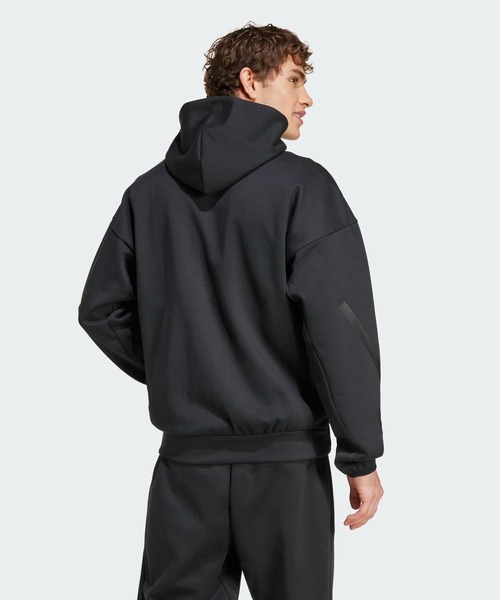 【】Z.N.E. プレミアム フルジップ フード付トラックジャケット adidas（アディダス） パーカー Z.N.E. フルジップ フード付きトラック