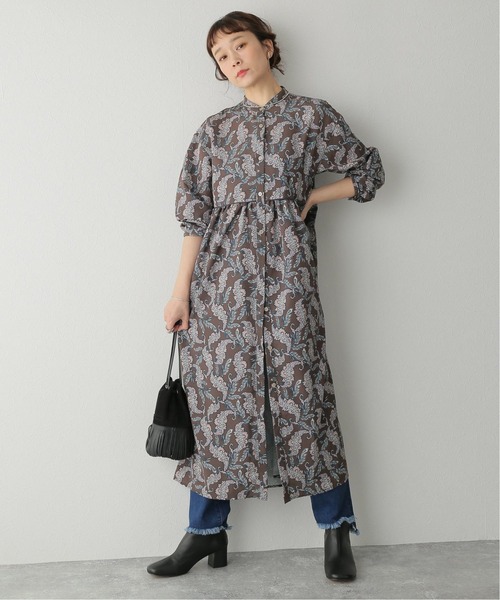 「JOURNAL STANDARD relume」 長袖ワンピース FREE ベージュ レディース_画像2