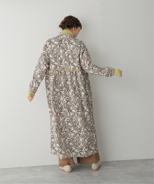 「JOURNAL STANDARD relume」 長袖ワンピース FREE ベージュ レディース_画像3