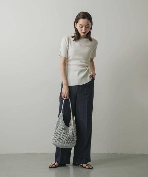 「SENSE OF PLACE by URBAN RESEARCH」 トートバッグ ONE シルバー レディース_画像3