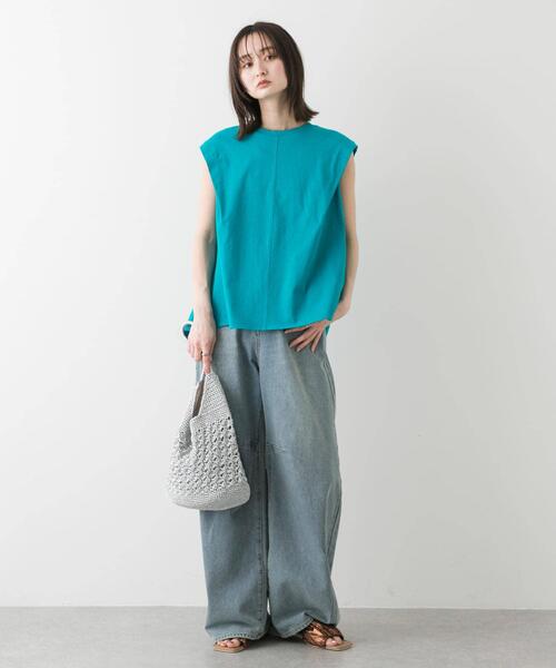 「SENSE OF PLACE by URBAN RESEARCH」 トートバッグ ONE シルバー レディース_画像7