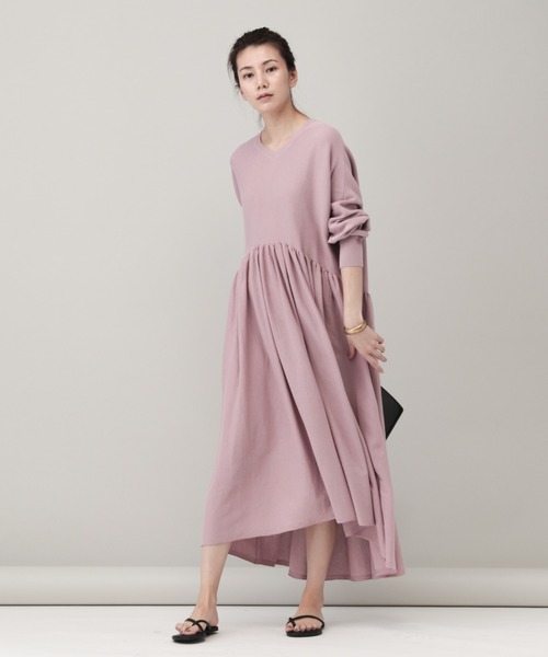 ワンピース Curensology カレンソロジー ｖネックニットワンピース Zozotown Paypayモール店 通販 Paypayモール