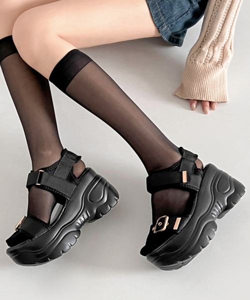 Shoes in Closet（シュークロ） サンダル 超軽量厚底 スタイルアップ