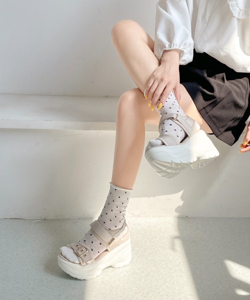 Shoes in Closet（シュークロ） 厚底 スポーツサンダル サンダル 「再