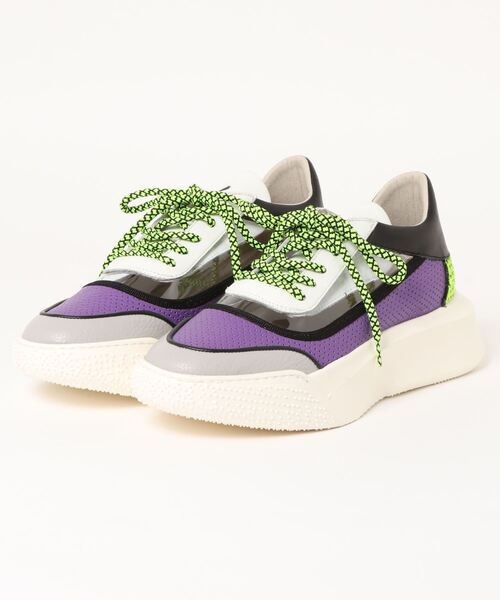 around the shoes スニーカー マクリス/MAKRIS クリア切替