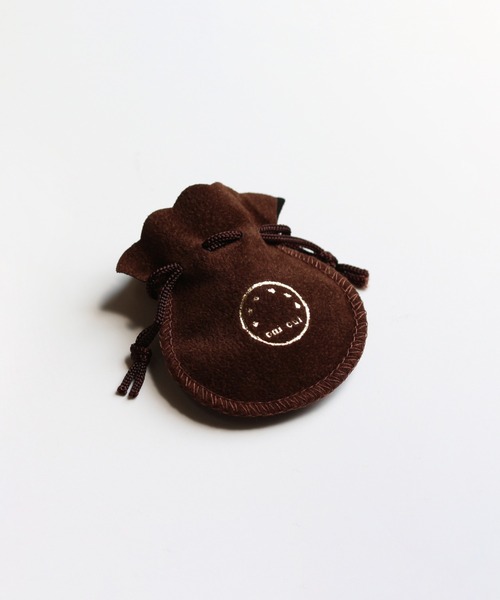 cui-cui ピアス オニキスピアス | K18 レディース メンズ