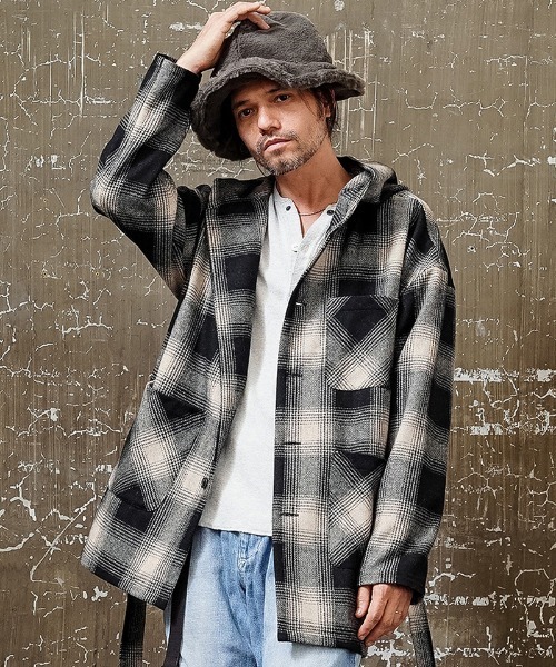 EGO TRIPPING（エゴトリッピング） カバーオール mj8593-WOOL HOODIE