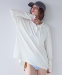 ラッシュガード オーバーシルエットラッシュパー...の詳細画像4