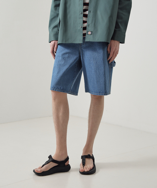 dickeys 90s カーゴデニムペインターパンツ sullen tokyo 90s Dickies denim painter pants TALON zipper | 古着屋 grin
