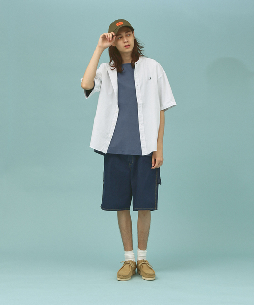 2枚ディッキーズ　ペインター　ブルーデニム　ジーンズ　ハーフパンツ　ワイドW50 Dickies ジーンズ Dickies/ディッキーズ DENIM MULTI-USE POCKET
