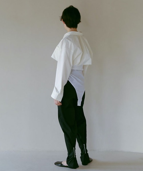 ETRE TOKYO レーシーショートシャツ ETRE TOKYO（エトレトウキョウ）の「レーシーショートシャツ（シャツ