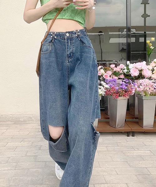 florist（フローリスト） ベルト ウエスト調整アジャスターバックル