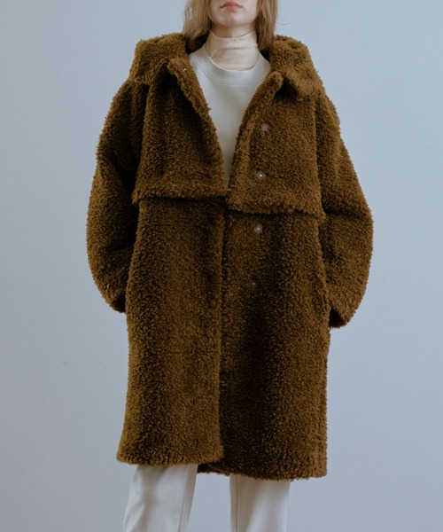 リルアンビション　2way Boa Coat ボアコート　韓国　ムートンコート リルアンビション2way Boa Coat ボアコート韓国ムートンコート