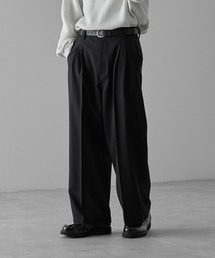 スラックス 「RUUBON」 stretch center press slacks / ストレッチ センタープレス スラックス メンズ レディース｜ZOZOTOWN Yahoo!店