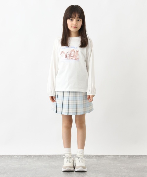 glicoページ　ハンドメイド　子供服 GLOBAL WORK tシャツ ヘビロッTEEガールズ長袖/976065 キッズ