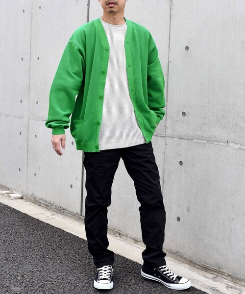 SHIPS any カーディガン any: 「手洗い可能・軽量」 シャロー Vネック