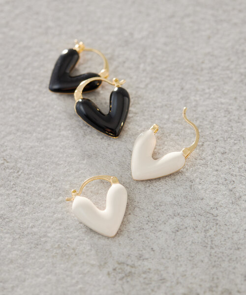 クローバーハートピアス k10-garden-