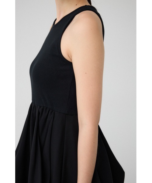 PLUS（AZUL BY MOUSSY） ワンピース 「PLUS」タックドレープドッキング 