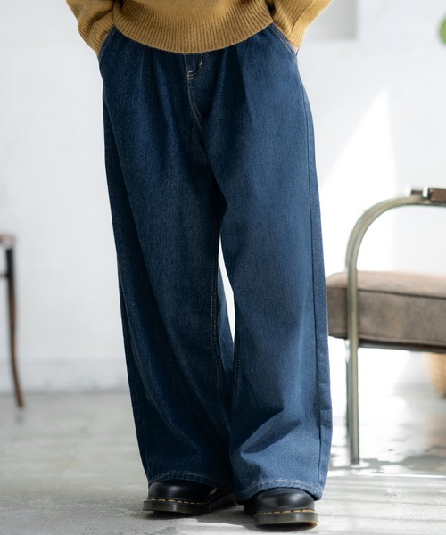 edwina horl ワイドバギーデニム 【公式通販】