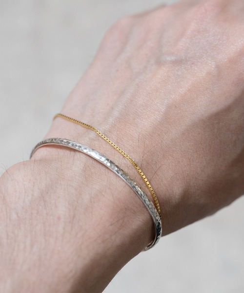 SENTI（センティ） ブレスレット センティ / HAMMERED FINE BANGLE SV
