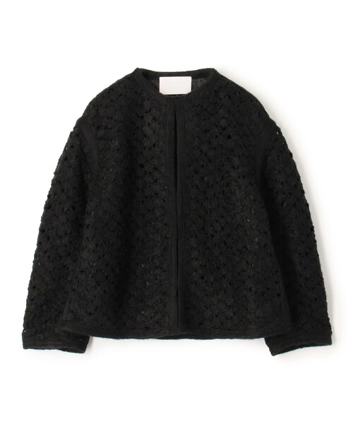 【新品タグ付き✨️定価37400円完売】 Ballsey ヘアリー ジャケット Ballsey（ボールジィ） ジャケット ノーカラージャケット Hailey