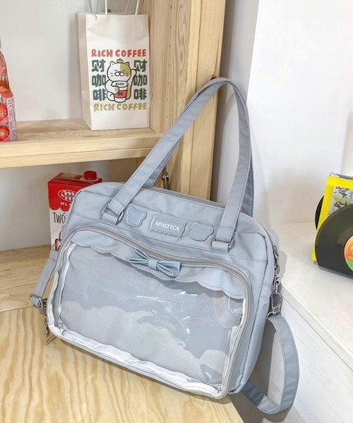 PORTER×SLAP SHOT 限定 レインボー ストライプ ショルダーバッグ PORTER×SLAP SHOT 限定 レインボー ストライプ ショルダーバッグ