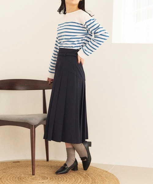関税送料込★HERNO プリーツスカート HERNO(ヘルノ)の撥水ロングスカート通販 | 集英社HAPPY PLUS STORE