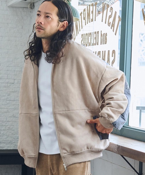 CAMBIO（カンビオ） ブルゾン アウター mj10252- フェイクスウェード