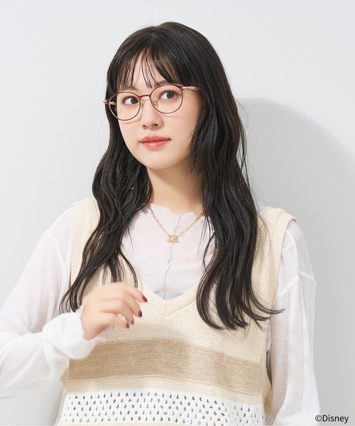 Zoff 伊達メガネ メガネ 眼鏡 Disney Collection created by “PRINCESS