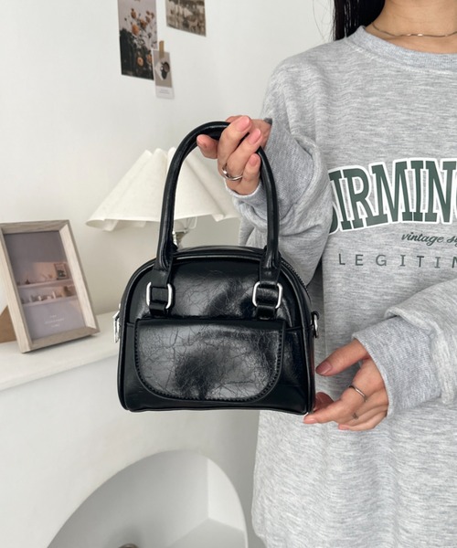 ANGIE ボストンバッグ ミニボストンショルダーBAG レディース