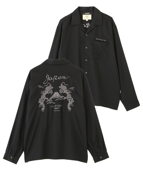 AVIREX シャツ 「WEB限定」DOUBLE DRAGON SOUVENIR SHIRT