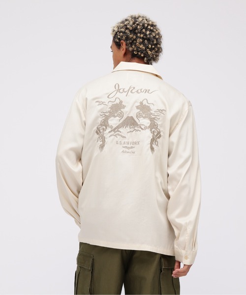 AVIREX シャツ 「WEB限定」DOUBLE DRAGON SOUVENIR SHIRT
