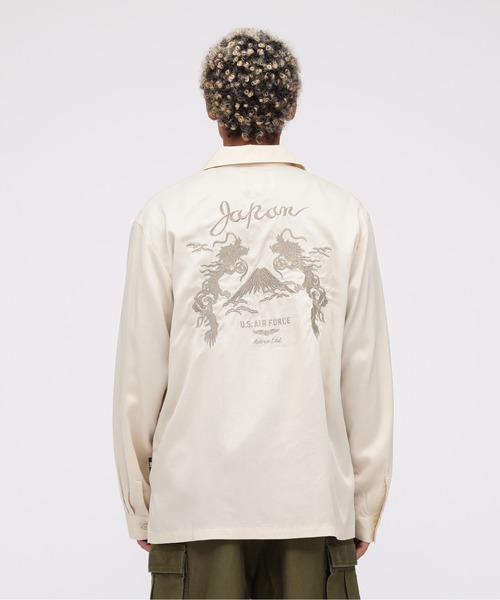 AVIREX シャツ 「WEB限定」DOUBLE DRAGON SOUVENIR SHIRT