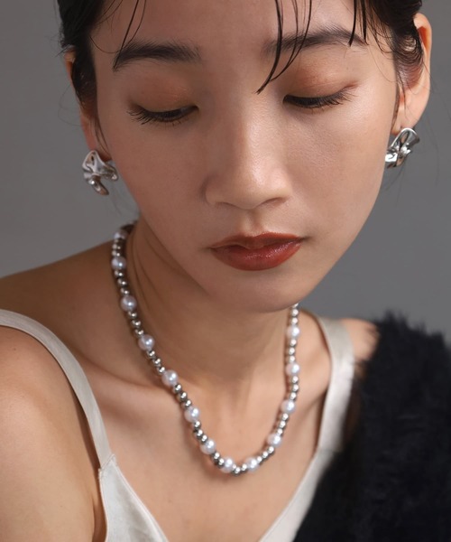 ◯関税送料込み ルメール パーソナルブラシネックレス LHME ネックレス 「WEB限定」“MELLOW”パールミックスボール