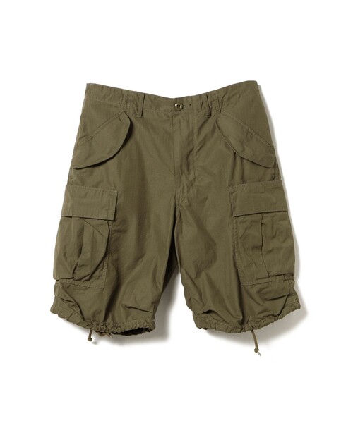 BEAMS+ パンツ リップストップ ミリタリー 6ポケット ショーツ