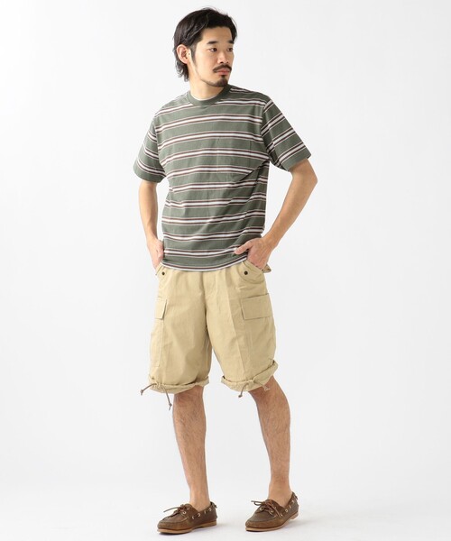 BEAMS+ ミリタリー 6ポケット リップストップ カーゴショーツ BEAMS+ パンツ リップストップ ミリタリー 6ポケット ショーツ