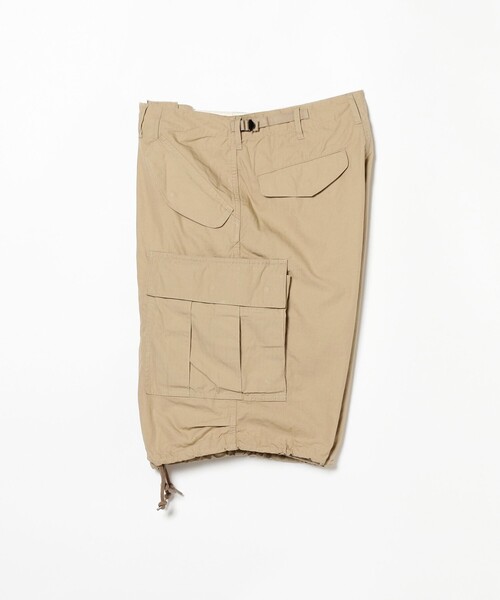 BEAMS+ パンツ リップストップ ミリタリー 6ポケット ショーツ