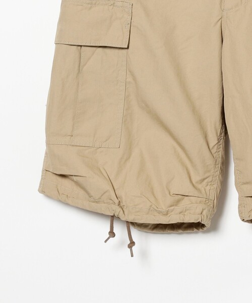 BEAMS+ パンツ リップストップ ミリタリー 6ポケット ショーツ